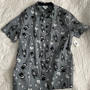 Disney Villains Button Down